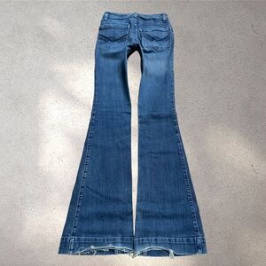 IDYLLWIND Mid Rise Flare Jeans